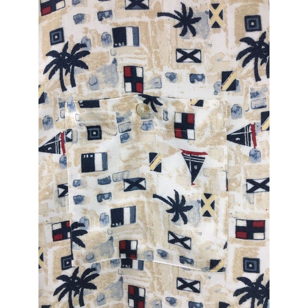 Ivy Crew Shirt Mens Size M Nautical Print casual button‎ down sailing Sailboat - Picture 7 of 7